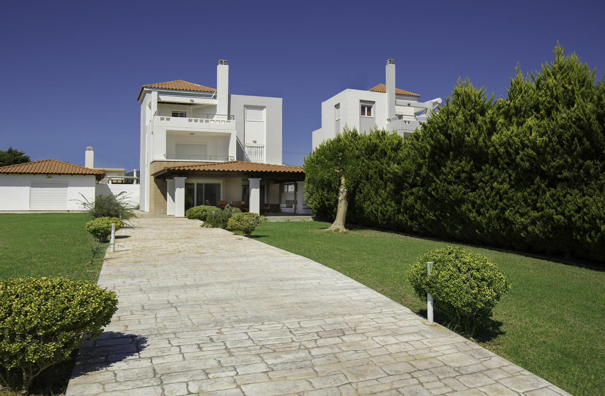 Antonoglou Beach Villas - Waterfront Luxury Retreat ラクハニア エクステリア 写真