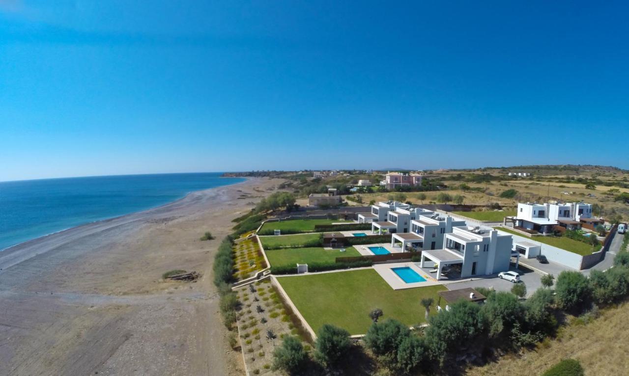 Antonoglou Beach Villas - Waterfront Luxury Retreat ラクハニア エクステリア 写真
