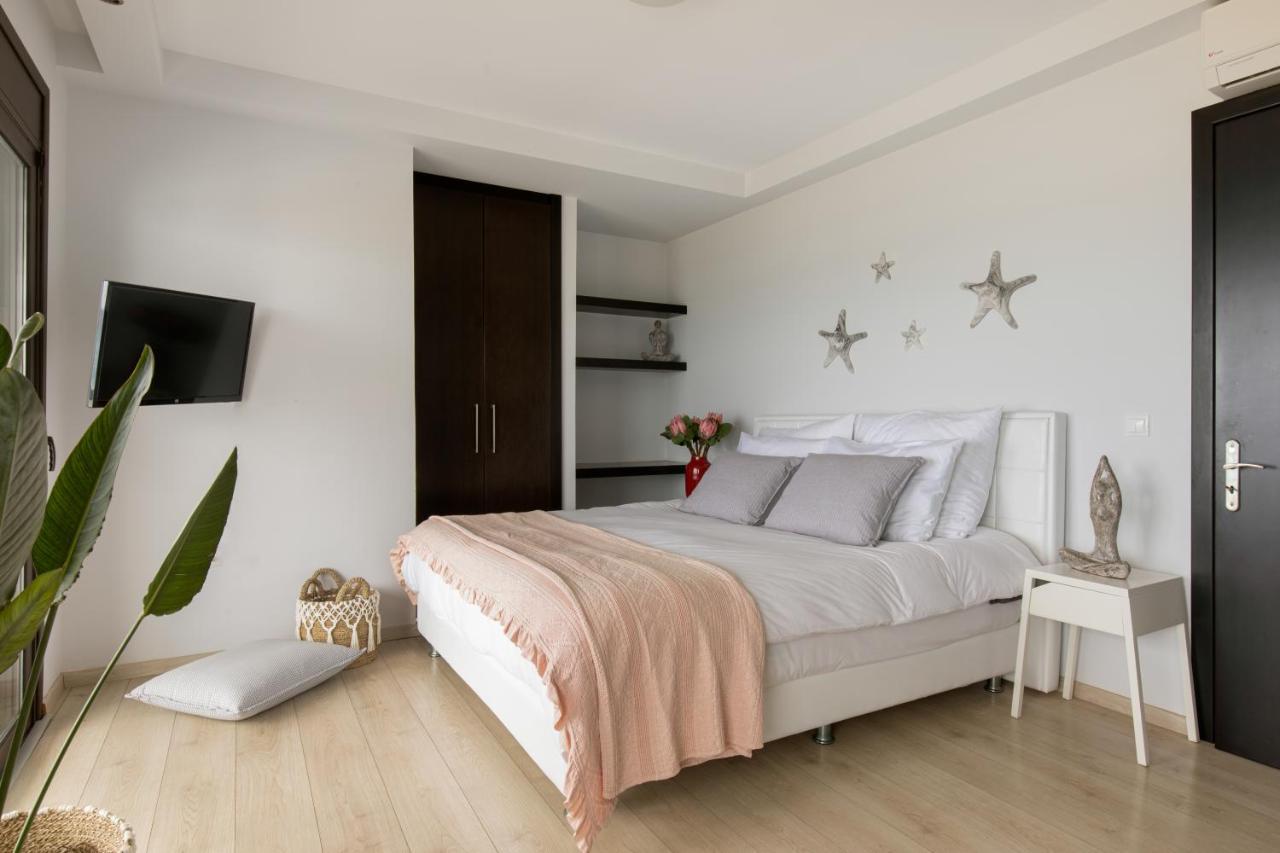 Antonoglou Beach Villas - Waterfront Luxury Retreat ラクハニア エクステリア 写真